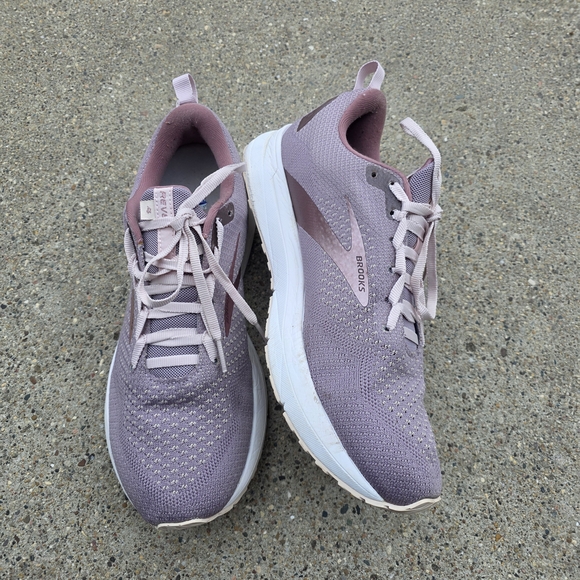 Brooks Revel Lavender Sneakers Women Size 11 - Picture 10 of 12